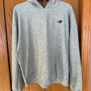 LIKE NEW New Balance hooded long sleeve top, barely worn!
